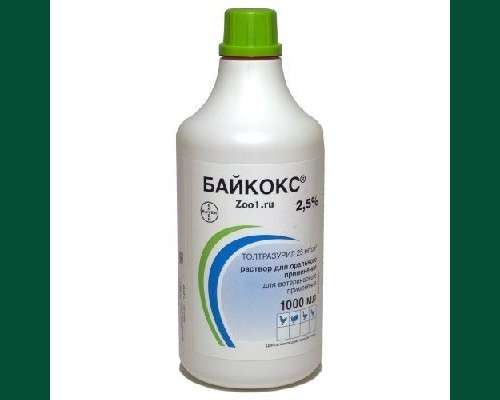 Байкокс  2.5 %  1 литр